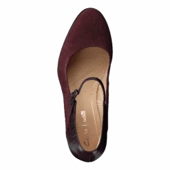 Clarks Kaylin Alba Burgundy Combi(Kaylin Alba Burgundy Combi) -Heppo Butik 60208 07 5a04af41 4bca 459f a3eb d09853c2902d