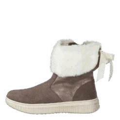 Geox J Discomix Girl Dk Beige(J Discomix Girl Dk Beige)