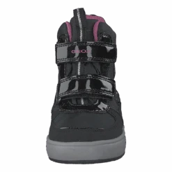 Geox J Sleigh Girl B Abx Black/fuchsia(J Sleigh Girl B Abx Black Fuchsia) -Heppo Butik 60211 59 05c37e0c eae0 45df 8f60 4afc0205ff76