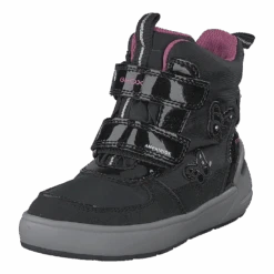 Geox J Sleigh Girl B Abx Black/fuchsia(J Sleigh Girl B Abx Black Fuchsia) -Heppo Butik 60211 59 648c4062 f156 410e 893d 01b9e2e0ebb1