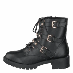 Bianco Biapearl Biker Boot Black(Biapearl Biker Boot Black)