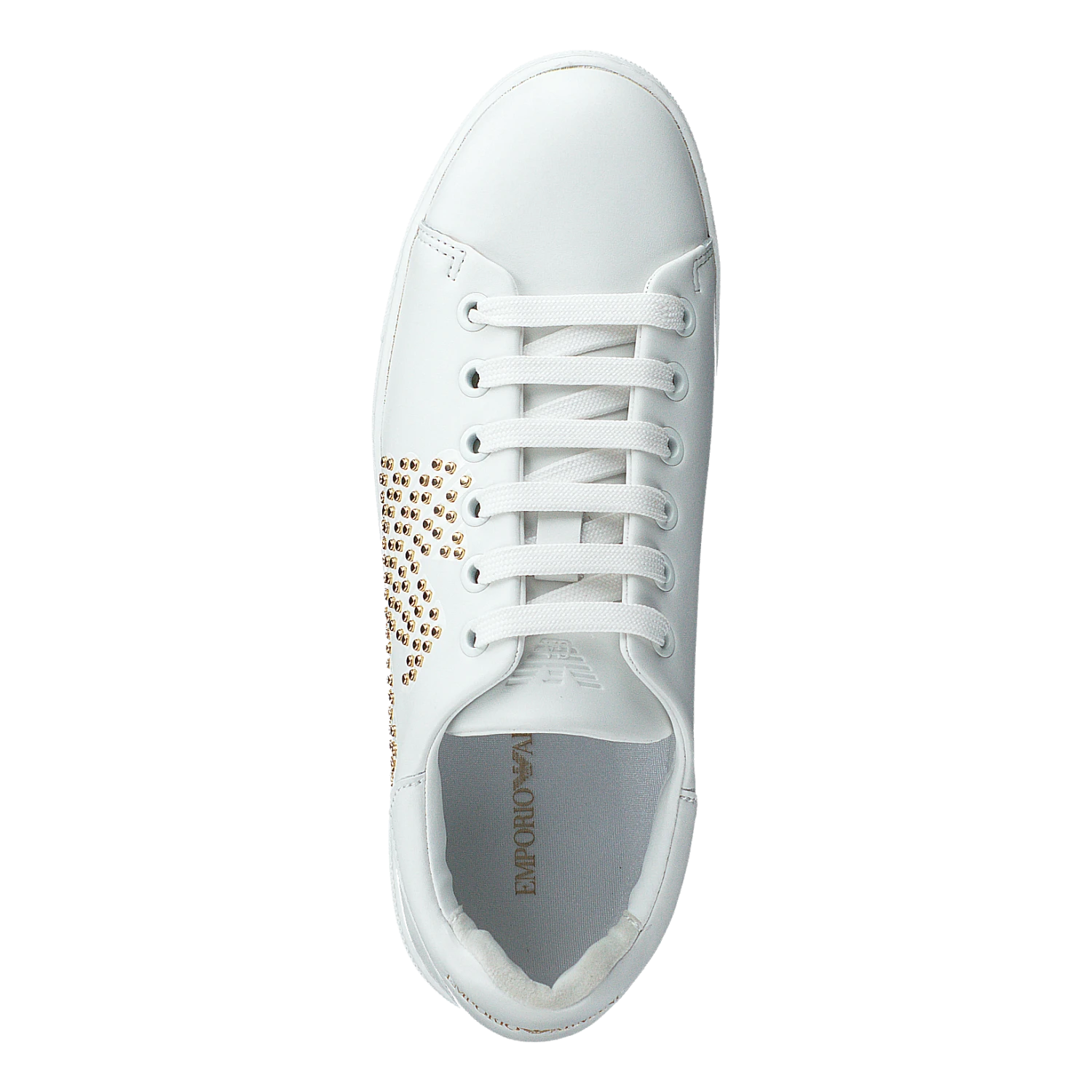Emporio Armani Lace Up Sneaker R579 White+gold(Lace Up Sneaker R579 White Gold) 6 Emporio Armani Lace Up Sneaker R579 White+gold(Lace Up Sneaker R579 White Gold) - Bild 6