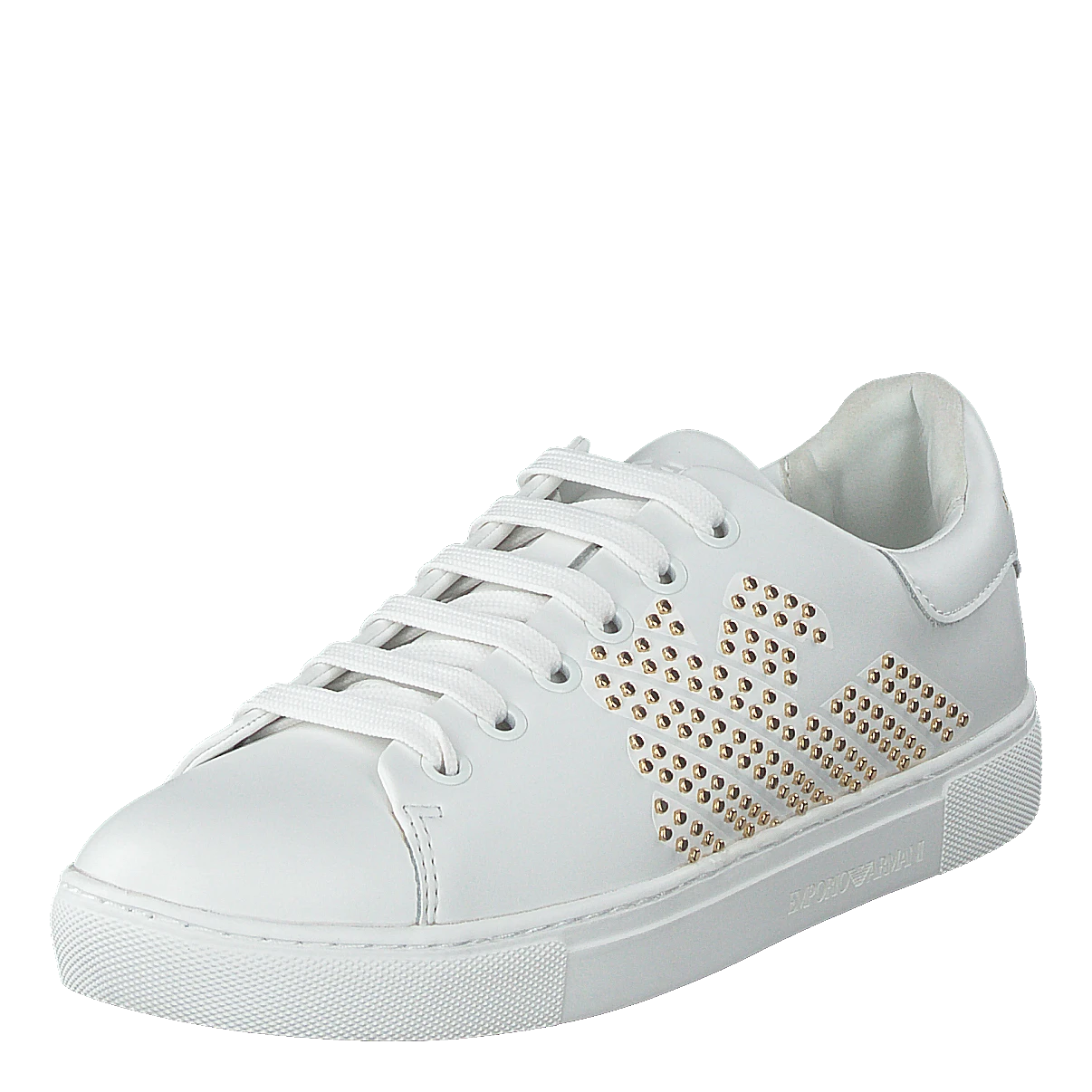 Emporio Armani Lace Up Sneaker R579 White+gold(Lace Up Sneaker R579 White Gold) 3 Emporio Armani Lace Up Sneaker R579 White+gold(Lace Up Sneaker R579 White Gold) - Bild 3