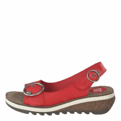 Fly London Tram 2 Bridle-scarlet(Tram 2 Bridle Scarlet)