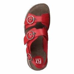 Fly London Tear 2 Brooklyn-scarlet(Tear 2 Brooklyn Scarlet)