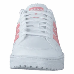 Adidas Originals Team Court J Ftwr White/glory Pink/core Bla(Team Court J Ftwr White Glory Pink Core Bla) -Heppo Butik 60220 71