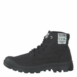 Palladium Pampa Hi Organic Black(Pampa Hi Organic Black)