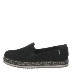 Toms Black Suede Wm Palma Esp Ss 20 Black(Black Suede Wm Palma Esp Ss 20 Black)
