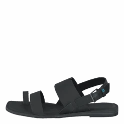 Toms Blk Veg Tan Leather Wm Freya S Black(Blk Veg Tan Leather Wm Freya S Black)