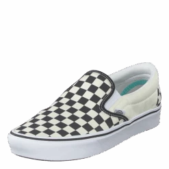Vans Ua Comfycush Slip-on (classic) Checkerboard/true Wh(Ua Comfycush Slip On Classic Checkerboard True Wh) -Heppo Butik 60243 96 d0422264 25f2 4c6d b8d4 a6eb528b7287