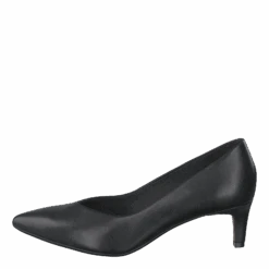Clarks Laina55 Court Black Leather(Laina55 Court Black Leather)