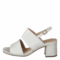 Clarks Sheer55 Sling White Snake(Sheer55 Sling White Snake)