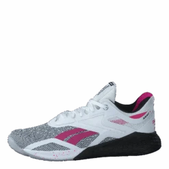 Reebok Nano X White/black/proud Pink(Nano X White Black Proud Pink)