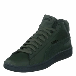 Puma Smash V2 Mid Wtr L Dark Green/Black(Puma Smash V2 Mid Wtr L Thyme Puma Black Dark Shadow) -Heppo Butik 60269 87