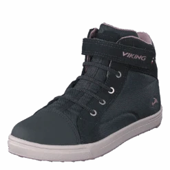 Viking Leah Mid Kids GTX Dark Grey/Dusty Pink(Leah Mid Kids Gtx Dark Grey Dusty Pink) -Heppo Butik 60272 30