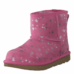 Ugg Classic Mini Ii Stars Wild Berry(Classic Mini Ii Stars Wild Berry) -Heppo Butik 60278 95