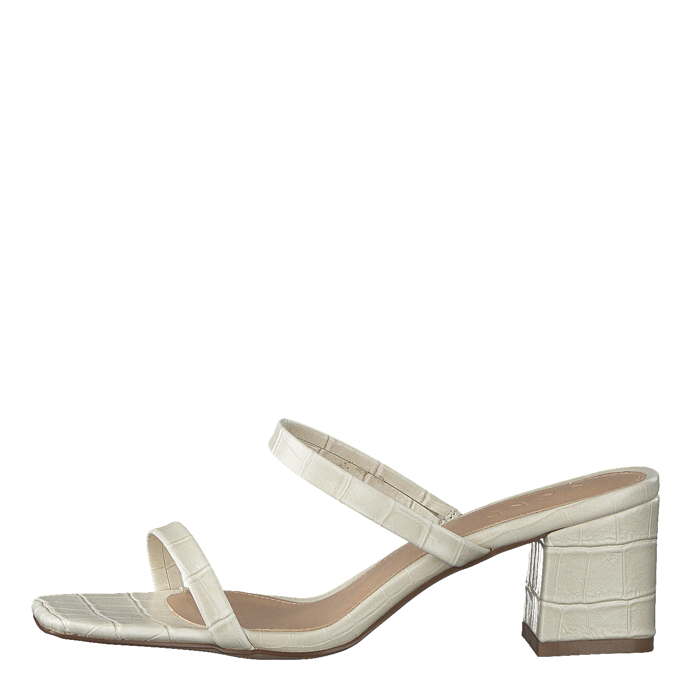 NA-KD Croc Squared Strap Sandals Offwhite(Croc Squared Strap Sandals Offwhite) 1 NA-KD Croc Squared Strap Sandals Offwhite(Croc Squared Strap Sandals Offwhite)