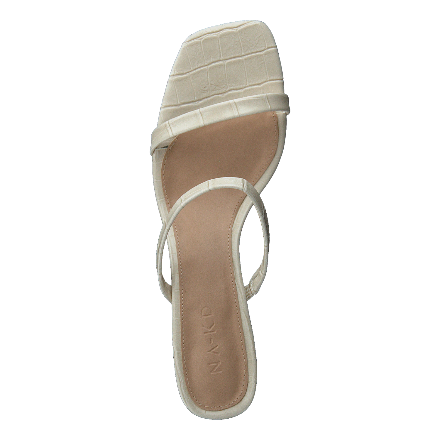 NA-KD Croc Squared Strap Sandals Offwhite(Croc Squared Strap Sandals Offwhite) 6 NA-KD Croc Squared Strap Sandals Offwhite(Croc Squared Strap Sandals Offwhite) - Bild 6