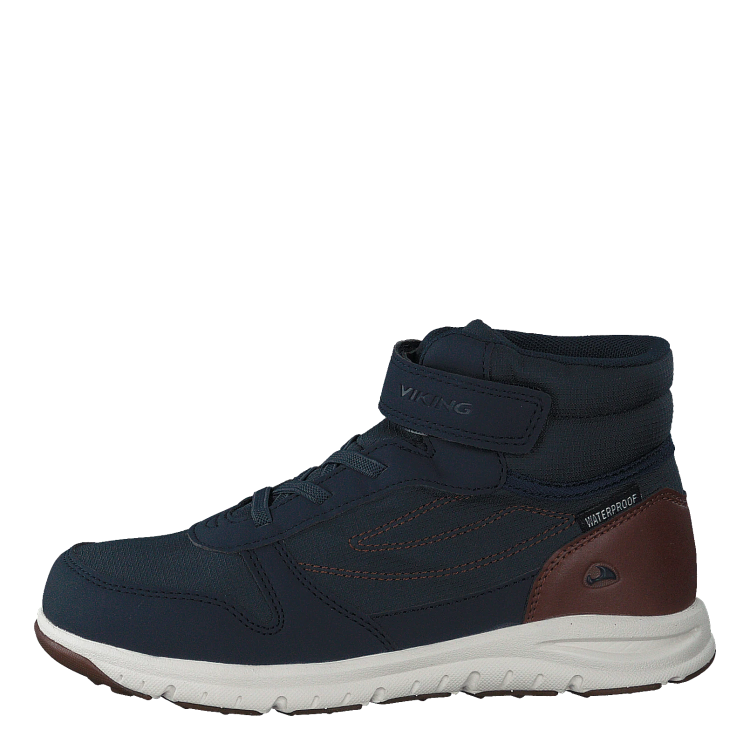 Hovet Mid WP Navy/Cognac(Viking Hovet Mid Wp Navy Cognac) 1 Hovet Mid WP Navy/Cognac(Viking Hovet Mid Wp Navy Cognac)