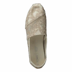 Hibiscus Floral Lace Alprg Natural Metallic(Toms Hibiscus Floral Lace Alprg Natural Metallic) -Heppo Butik 60294 56 848796ca bfcd 4934 a0be 14ecaf54a688