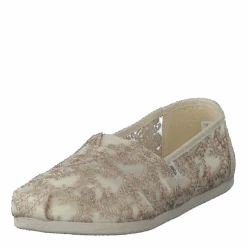 Hibiscus Floral Lace Alprg Natural Metallic(Toms Hibiscus Floral Lace Alprg Natural Metallic) -Heppo Butik 60294 56 c461bdfb c117 4a30 9178 86b8c47b9ac2