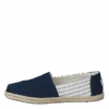 University Stripe Alprg Navy(Toms University Stripe Alprg Navy)
