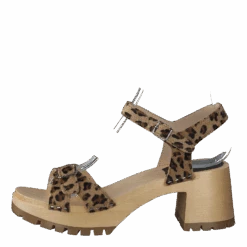 Swedish Sandal Leopard(Swedish Hasbeens Swedish Sandal Leopard)