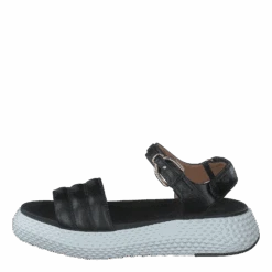 Sandalo Pelle A083 Black(Emporio Armani Sandalo Pelle A083 Black)