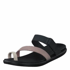 Simpil Sandal Limestone/woodrose/black(Ecco Simpil Sandal Limestone Woodrose Black)