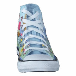 Chuck Taylor All Star Hi Light Blue/cream(Converse Chuck Taylor All Star Hi Light Blue Cream 2) -Heppo Butik 60452 06