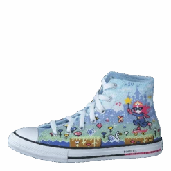 Chuck Taylor All Star Hi Light Blue/cream(Converse Chuck Taylor All Star Hi Light Blue Cream 2)