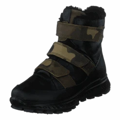 Ecco Exostrike Kids Black/tarmac Camo(Ecco Ecco Exostrike Kids Black Tarmac Camo) -Heppo Butik 60464 28