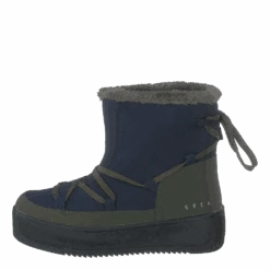 Svea Snow Boots Navy(Svea Svea Snow Boots Navy)