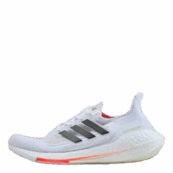 Ultraboost 21 Shoes Cloud White / Core Black / Solar Red(Adidas Ultraboost 21 W Ftwwht Cblack Solred)