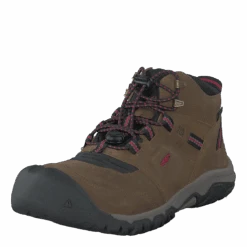 Ke Ridge Flex Mid Wp Bison-red Carpet(Keen Ke Ridge Flex Mid Wp Bison Red Carpet) -Heppo Butik 60500 09