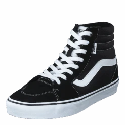 Wm Filmore Hi (suede/canvas) Black/white(Vans Wm Filmore Hi Suede Canvas Black White 2) -Heppo Butik 60521 92