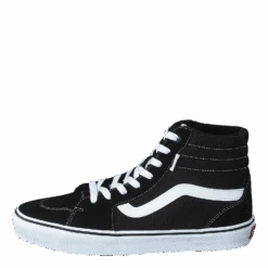 Wm Filmore Hi (suede/canvas) Black/white(Vans Wm Filmore Hi Suede Canvas Black White 2)
