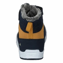 Lucas Mid WP Warm Jr Navy/Honey(Viking Lucas Mid Jr Wp Navy Honey) -Heppo Butik 60530 58