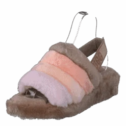 Fluff Yeah Slide Beachwood Multi(Ugg Fluff Yeah Slide Beachwood Multi) -Heppo Butik 60540 78