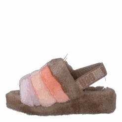 Fluff Yeah Slide Beachwood Multi(Ugg Fluff Yeah Slide Beachwood Multi)