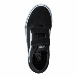 Yt Ward V (suede/canvas)black/white(Vans Yt Ward V Suede Canvas Black White) -Heppo Butik 60547 10 6a26653f edf4 4d09 a67d 237917e20803