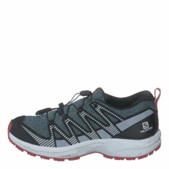 Xa Pro V8 J Stormy Weather/zen Blue/goji B(Salomon Xa Pro V8 J Stormy Weather Zen Blue Goji B)