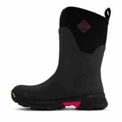 Arctic Ice Vibram AG All Terrain BLACK/PINK(Muckboot Asvma 404 Pnk Black)