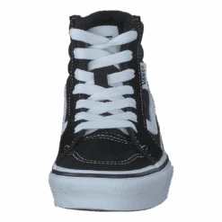 Yt Filmore Hi (suede/canvas) Black/white(Vans Yt Filmore Hi Suede Canvas Black White) -Heppo Butik 60617 40