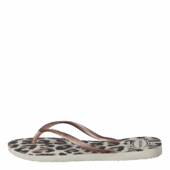 Slim Animal Beige/rose/dark 9919(Havaianas Slim Animal Beige Rose Dark 9919)