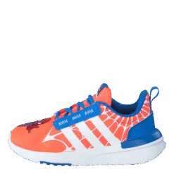 Adidas X Marvel Super Hero Adventures Spider-Man Racer TR21 Shoes Solar Red / Cloud White / Blue Rush(Adidas Sport Performance Racer Tr21 Superhero I Solred Ftwwht Blurus)