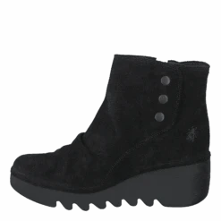 Brom344fly Black(Fly London Brom344fly Black)