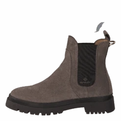 Aligrey Chelsea Boot Dark Taupe(Gant Aligrey Chelsea Boot Dark Taupe)