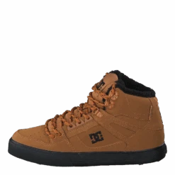 Pure High-top Wc Wnt Wheat/black(Dc Shoes Pure High Top Wc Wnt Wheat Black)
