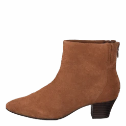 Teresa Boot Dark Tan Suede(Clarks Teresa Boot Dark Tan Suede)